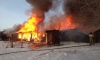 В поселке Мотыгино полностью сгорела начальная школа